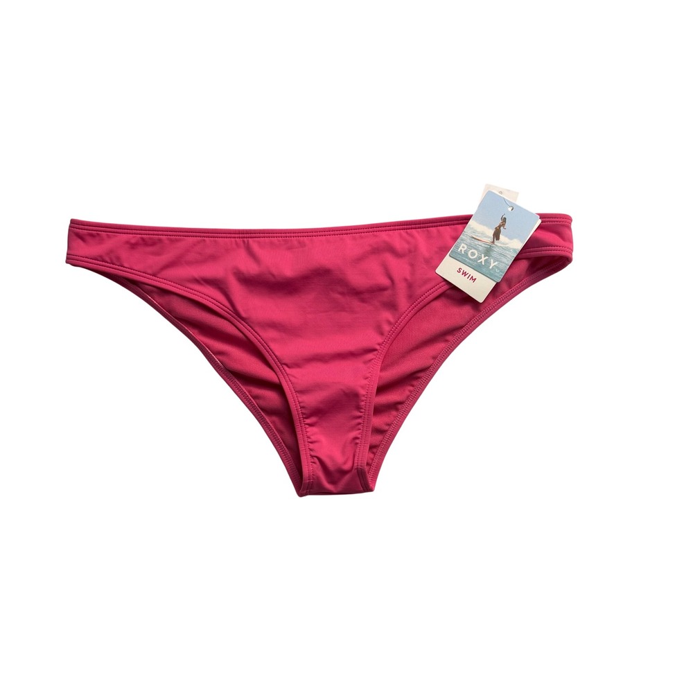 Roxy SD Beach Classics Moderate Bikini Bottoms Pink XL